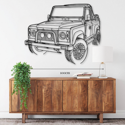 Décoration murale Defender 90